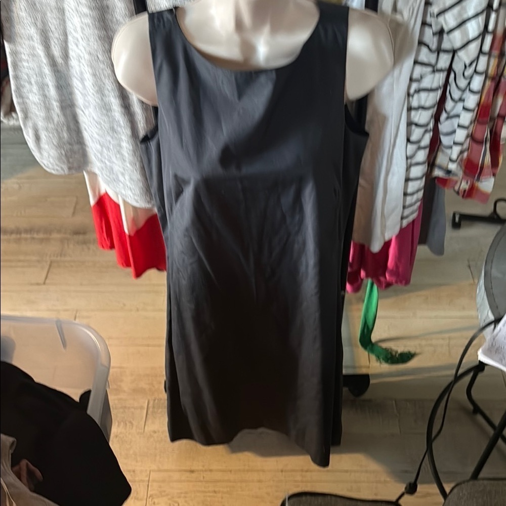 J. Crew Sleeveless Black Dress
